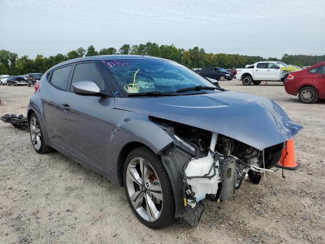 HYUNDAI VELOSTER 2017 with VIN KMHTC6AD0HU323327 - Photo from auction