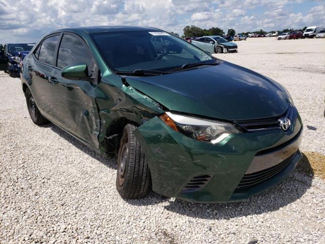 TOYOTA COROLLA L 2015 with VIN 2T1BURHEXFC446981 - Photo from auction