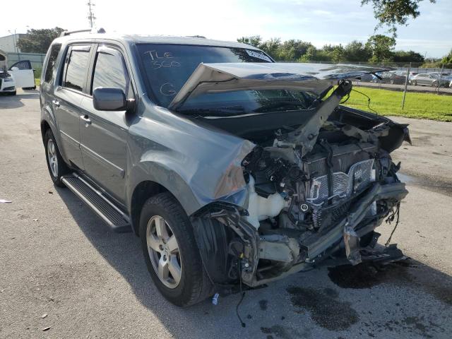 HONDA PILOT EXL 2011 with VIN 5FNYF4H60BB046224 - Photo from auction