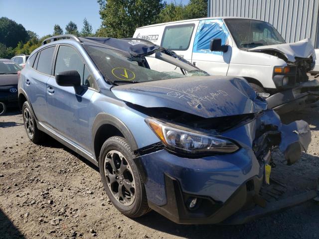 SUBARU CROSSTREK 2022 with VIN JF2GTABC1NH255740 - Photo from auction