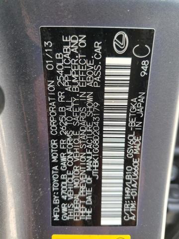 Photo 10 from auction – 2013 LEXUS ES 350 with VIN JTHBK1GG8D2043179