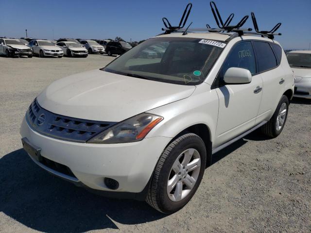 Photo 2 from auction – 2007 NISSAN MURANO with VIN JN8AZ08W87W613028