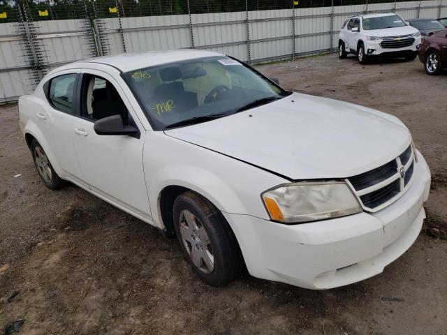 DODGE AVENGER SX 2010 with VIN 1B3CC4FB2AN169009 - Photo from auction