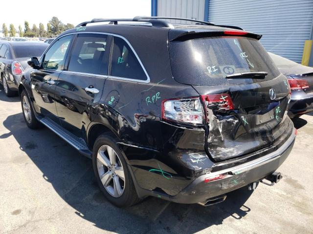 Photo 3 from auction – 2011 ACURA MDX TECHNO with VIN 2HNYD2H6XBH522252