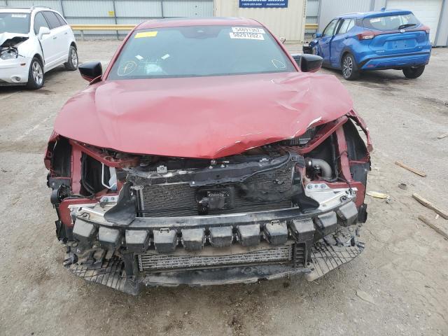 Photo 9 from auction – 2021 ACURA TLX TECH A with VIN 19UUB6F50MA003905