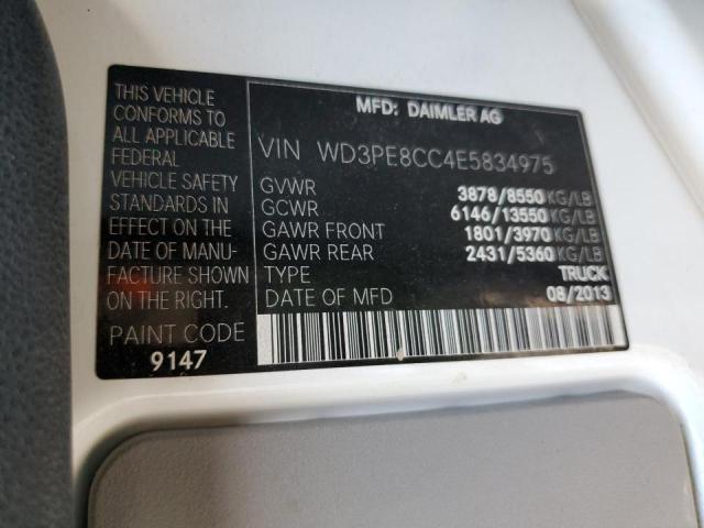 Photo 10 from auction – 2014 MERCEDES-BENZ SPRINTER 2 with VIN WD3PE8CC4E5834975
