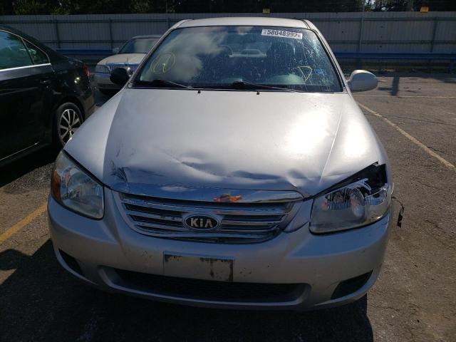 Photo 9 from auction – 2007 KIA SPECTRA EX with VIN KNAFE121875401118