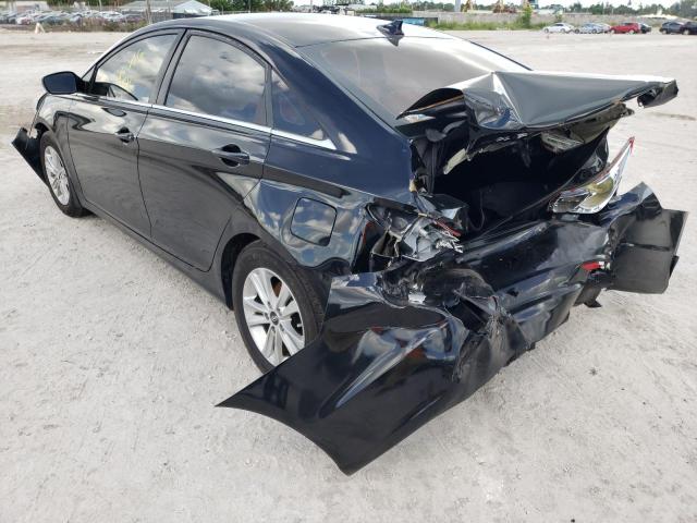 Photo 3 from auction – 2013 HYUNDAI SONATA GLS with VIN 5NPEB4AC0DH742567