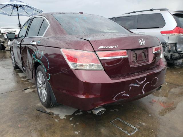 Photo 3 from auction – 2011 HONDA ACCORD EXL with VIN 1HGCP3F88BA024309