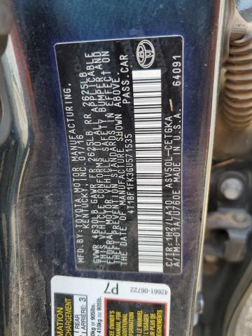 Photo 10 from auction – 2016 TOYOTA CAMRY LE with VIN 4T1BF1FK3GU571535