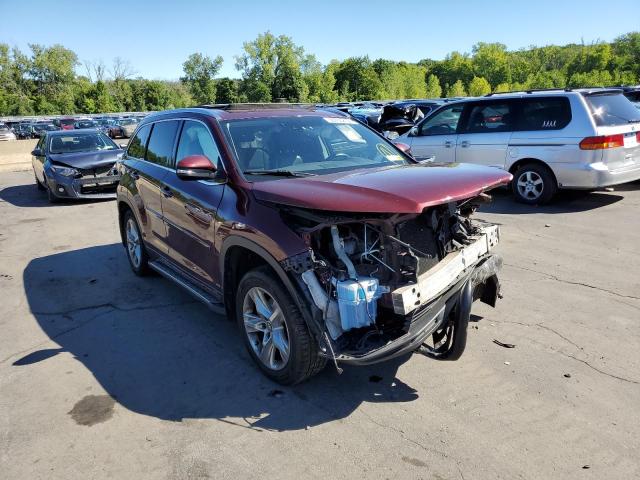 TOYOTA HIGHLANDER 2016 with VIN 5TDDKRFH9GS309342 - Photo from auction