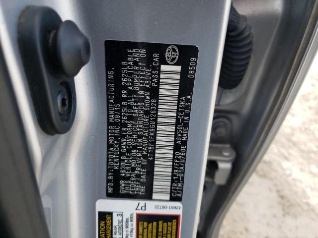 Photo 10 from auction – 2016 TOYOTA CAMRY LE with VIN 4T1BF1FK9GU126328