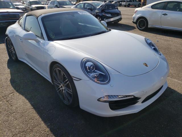 PORSCHE 911 TARGA 2015 with VIN WP0BB2A91FS135772 - Photo from auction