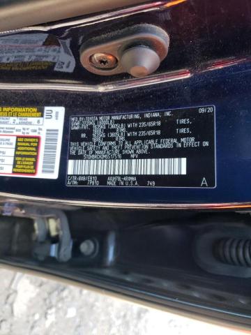 Photo 10 from auction – 2021 TOYOTA HIGHLANDER with VIN 5TDHBRCH2MS517516