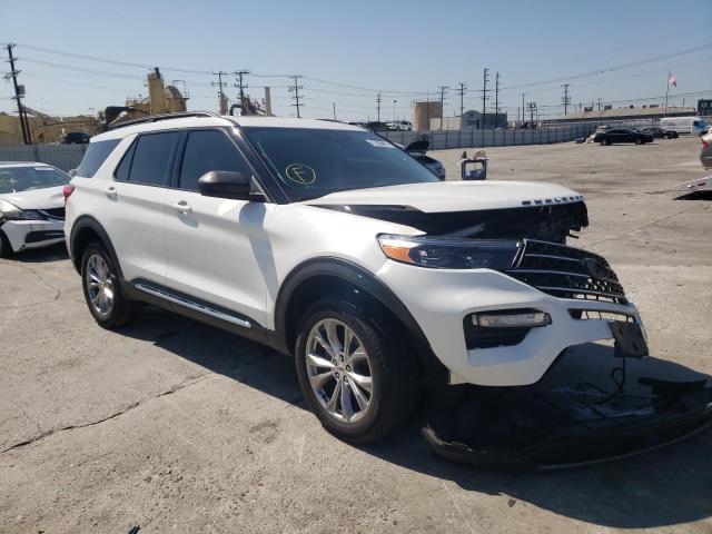 FORD EXPLORER X 2020 with VIN 1FMSK8DH4LGC81700 - Photo from auction