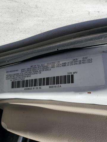 Photo 10 from auction – 2007 SUBARU LEGACY OUT with VIN 4S4BP61CX77340544