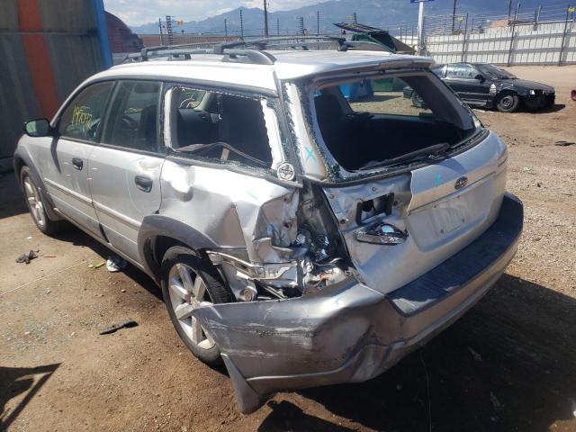 Photo 9 from auction – 2007 SUBARU LEGACY OUT with VIN 4S4BP61C276334419
