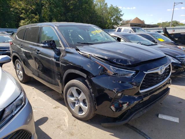TOYOTA HIGHLANDER 2021 with VIN 5TDZARAHXMS508637 - Photo from auction