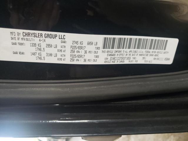 Photo 10 from auction – 2014 CHRYSLER TOWN & COU with VIN 2C4RC1CG7ER371859