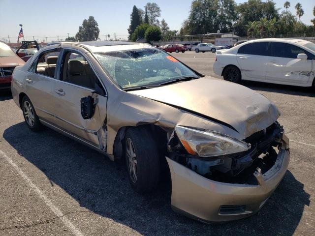 HONDA ACCORD EX 2007 with VIN JHMCM56867C000393 - Photo from auction