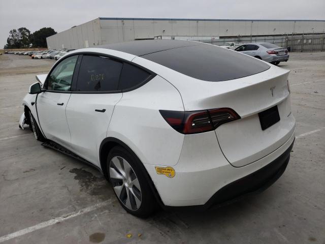 Photo 3 from auction – 2021 TESLA MODEL Y with VIN 5YJYGDEE1MF279833