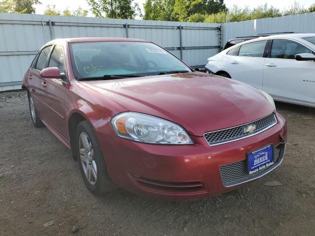 CHEVROLET IMPALA LT 2013 with VIN 2G1WB5E30D1134448 - Photo from auction