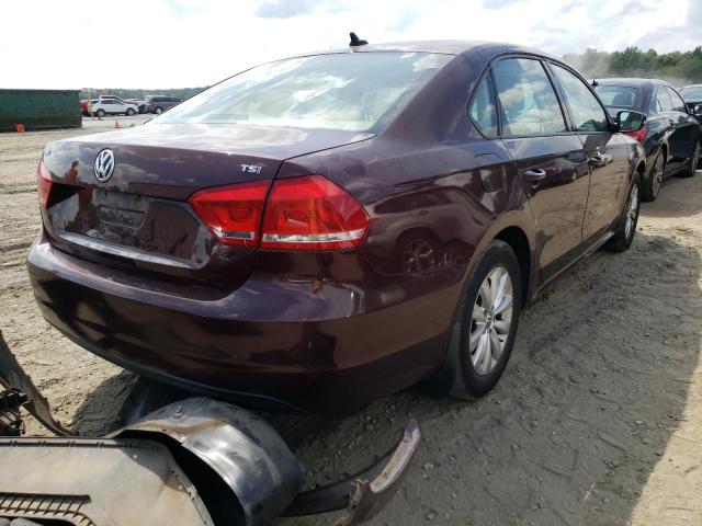 Photo 4 from auction – 2014 VOLKSWAGEN PASSAT S with VIN 1VWAT7A3XEC067768