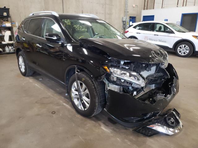 NISSAN ROGUE S 2015 with VIN KNMAT2MV9FP552836 - Photo from auction