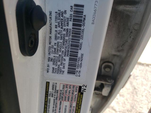 Photo 10 from auction – 2004 TOYOTA COROLLA CE with VIN 1NXBR32E24Z278353