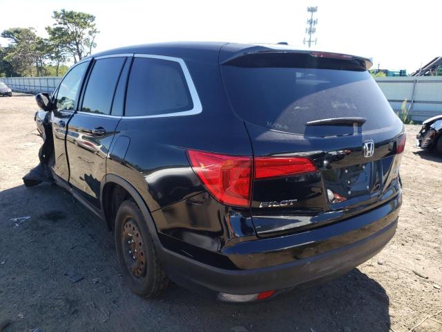 Photo 3 from auction – 2017 HONDA PILOT with VIN 5FNYF6H51HB010697