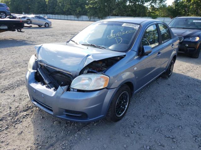 Photo 2 from auction – 2007 CHEVROLET AVEO BASE with VIN KL1TD56627B097556