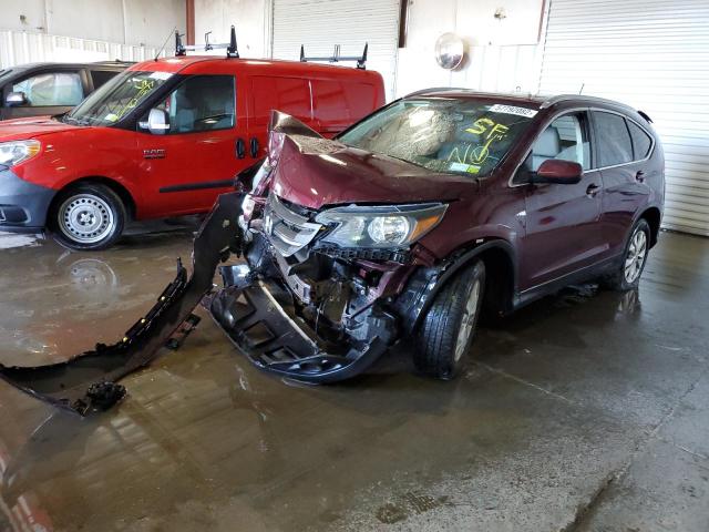 Photo 2 from auction – 2014 HONDA CR-V EXL with VIN 5J6RM4H78EL024132