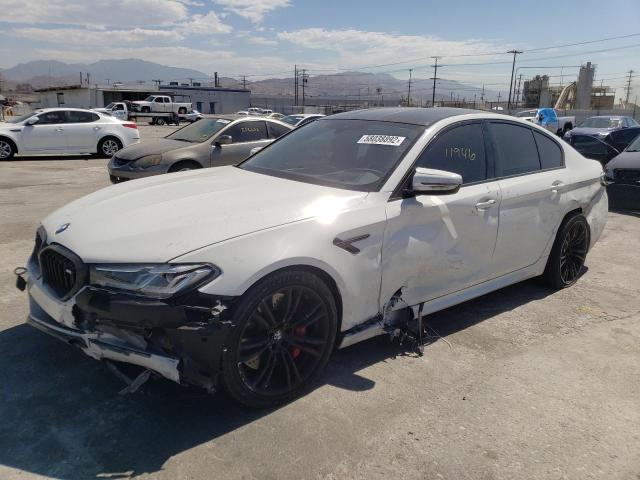 Photo 2 from auction – 2021 BMW M5 with VIN WBS83CH03MCF77637