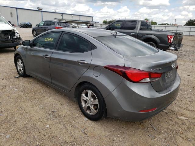 Photo 3 from auction – 2014 HYUNDAI ELANTRA SE with VIN 5NPDH4AE1EH525901