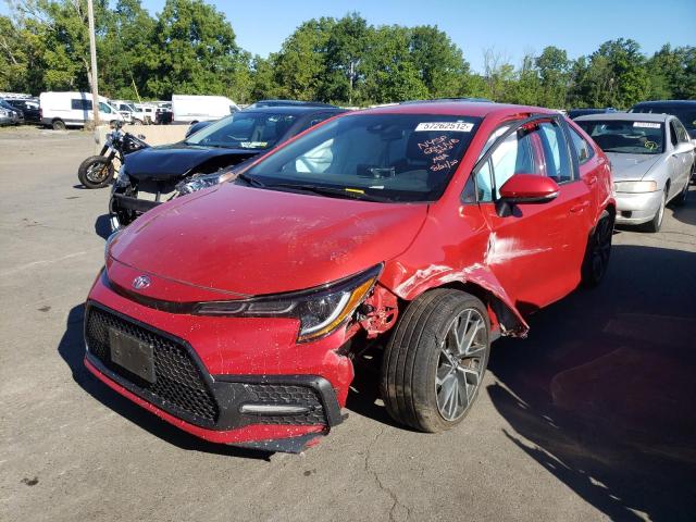 Photo 2 from auction – 2020 TOYOTA COROLLA SE with VIN 5YFS4RCE5LP024815