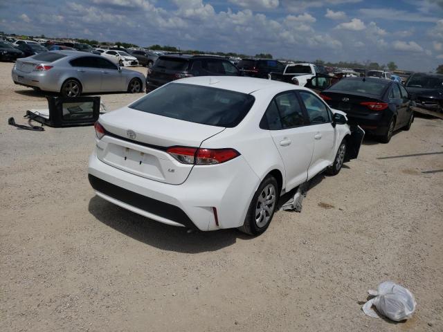 Photo 4 from auction – 2021 TOYOTA COROLLA LE with VIN 5YFEPMAE7MP195481