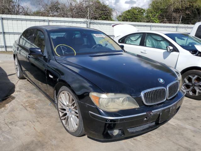 BMW 750 LI 2008 with VIN WBAHN83508DT77827 - Photo from auction