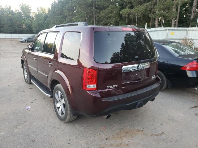 Photo 3 from auction – 2014 HONDA PILOT TOUR with VIN 5FNYF4H9XEB022849