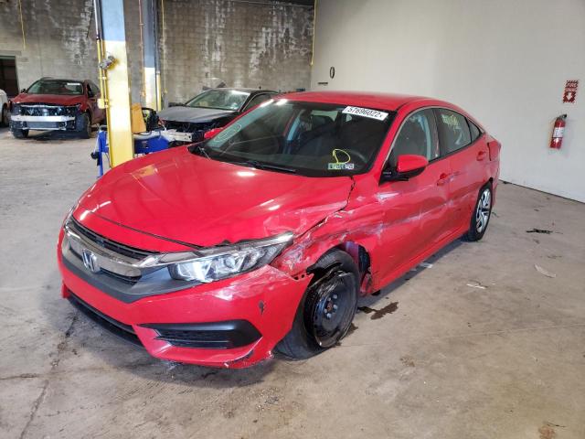 Photo 2 from auction – 2016 HONDA CIVIC LX with VIN 2HGFC2F57GH534586
