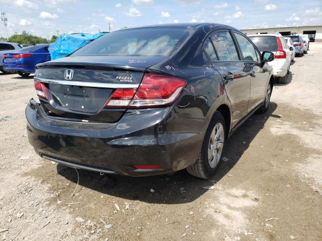 Photo 4 from auction – 2013 HONDA CIVIC LX with VIN 19XFB2F55DE083117