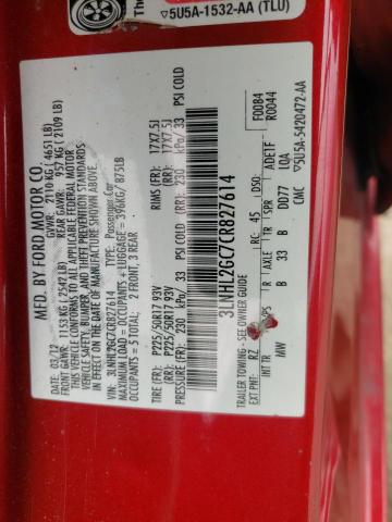 Photo 10 from auction – 2012 LINCOLN MKZ with VIN 3LNHL2GC7CR827614