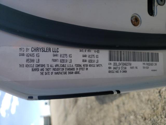 Photo 10 from auction – 2009 DODGE CHALLENGER with VIN 2B3LJ54T69H623760