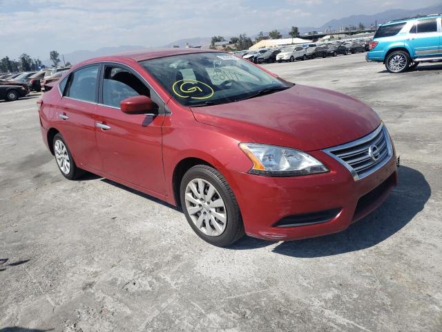 NISSAN SENTRA 2013 with VIN 3N1AB7AP4DL788537 - Photo from auction
