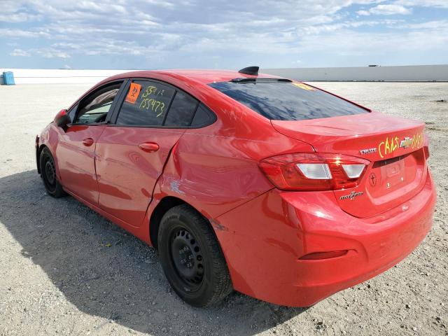 Photo 3 from auction – 2016 CHEVROLET CRUZE LS with VIN 1G1BC5SM8G7323915