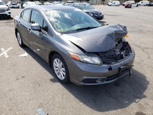 HONDA CIVIC EX 2012 with VIN 2HGFB2F89CH567533 - Photo from auction
