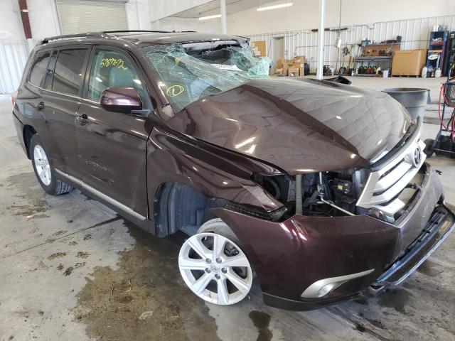 TOYOTA HIGHLANDER 2013 with VIN 5TDBK3EH7DS250566 - Photo from auction