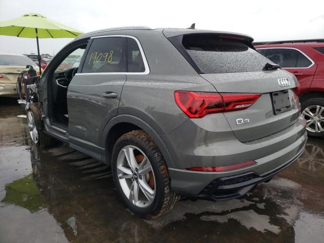Photo 3 from auction – 2020 AUDI Q3 PREMIUM with VIN WA1DECF31L1006064