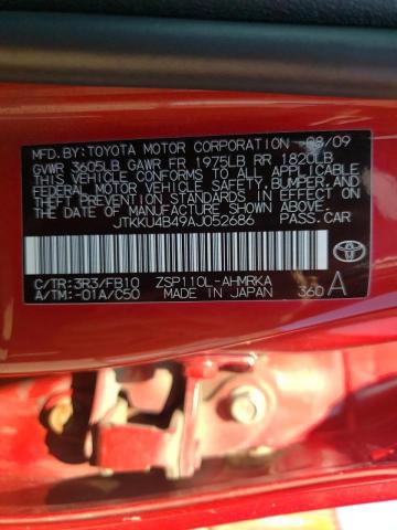 Photo 10 from auction – 2010 TOYOTA SCION XD with VIN JTKKU4B49AJ052686