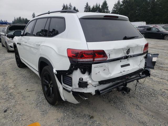 Photo 3 from auction – 2022 VOLKSWAGEN ATLAS SEL with VIN 1V2SR2CA8NC550260