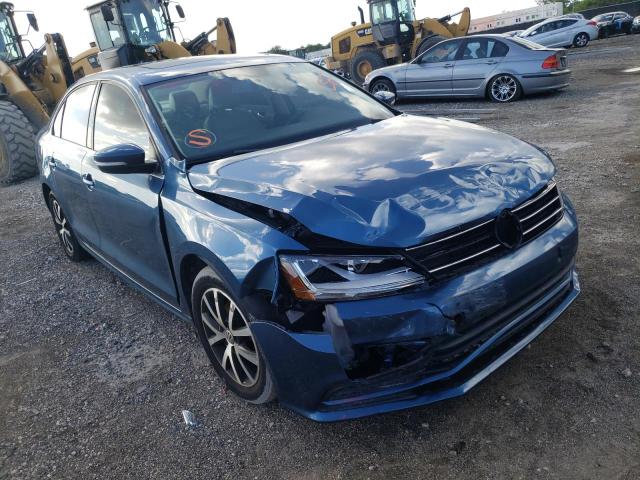 VOLKSWAGEN JETTA SE 2017 with VIN 3VWDB7AJ6HM378731 - Photo from auction